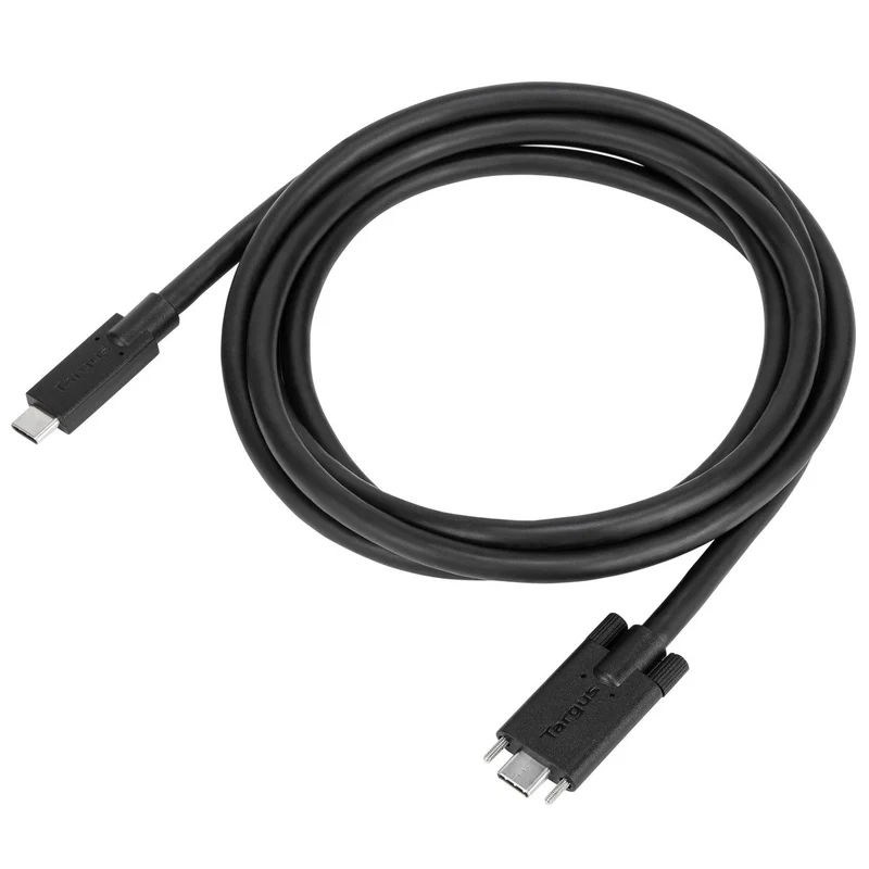 Câble USB-C (mâle) vers USB-C (mâle) 1,8M/6ft (10Gbps) à visser