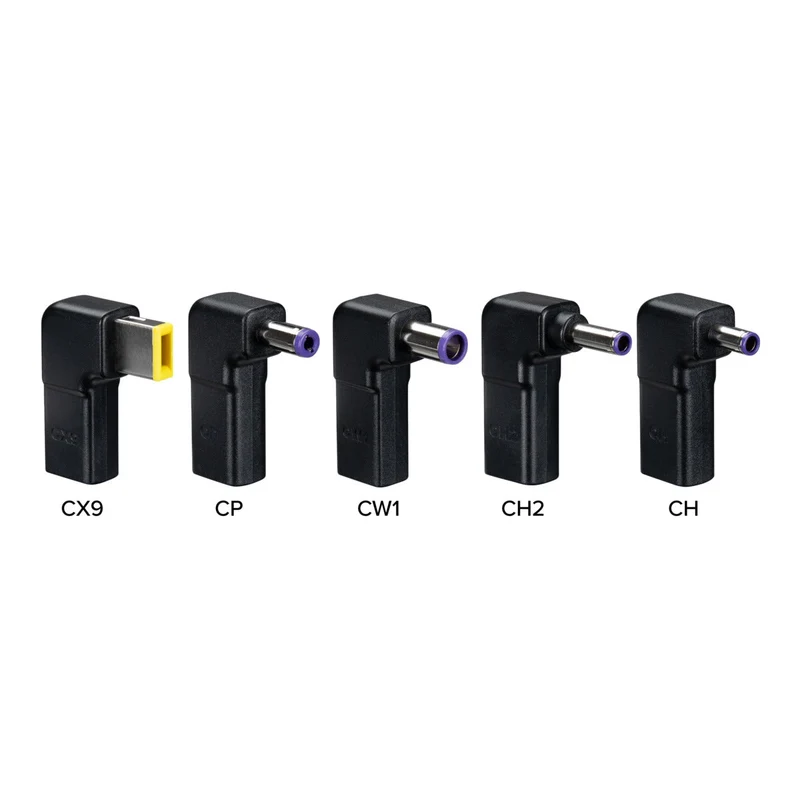 Chargeur universel USB-C® et pour ordinateurs portables 100 W CA avec 5 embouts