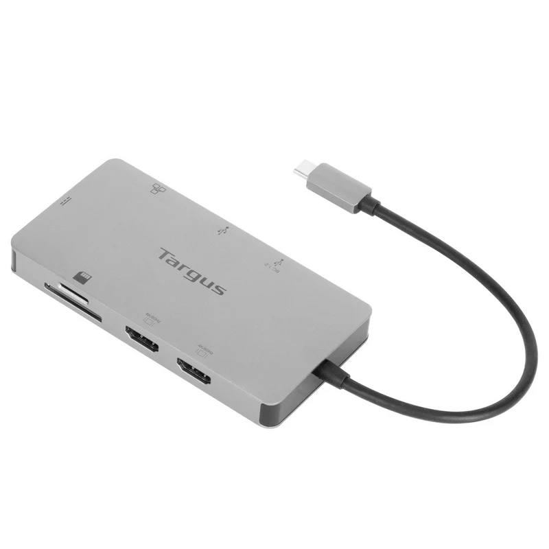 Station d'accueil USB-C avec deux ports HDMI 4K et fonction PD Pass-Thru* de 100 W
