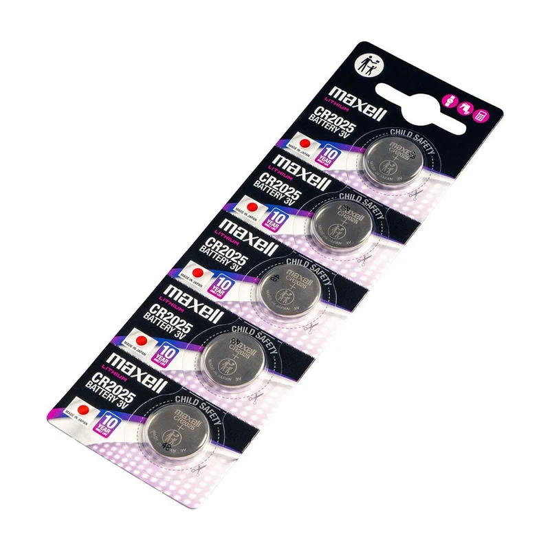 Pile CR2016 Maxell 3V lithium – DL2016 ECR2016 – Vendue à l’unité