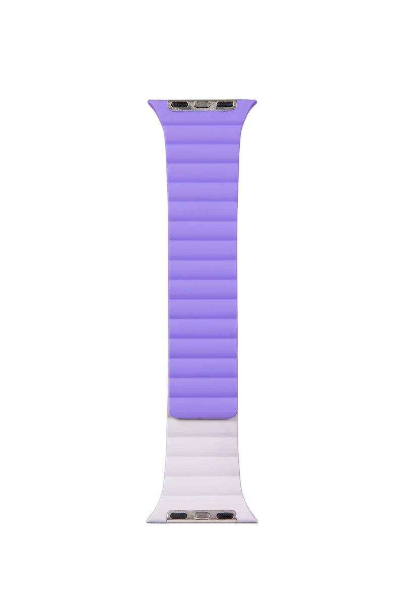 Bracelet magnétique réversible pour Apple Watch - Lavender/Pastel*