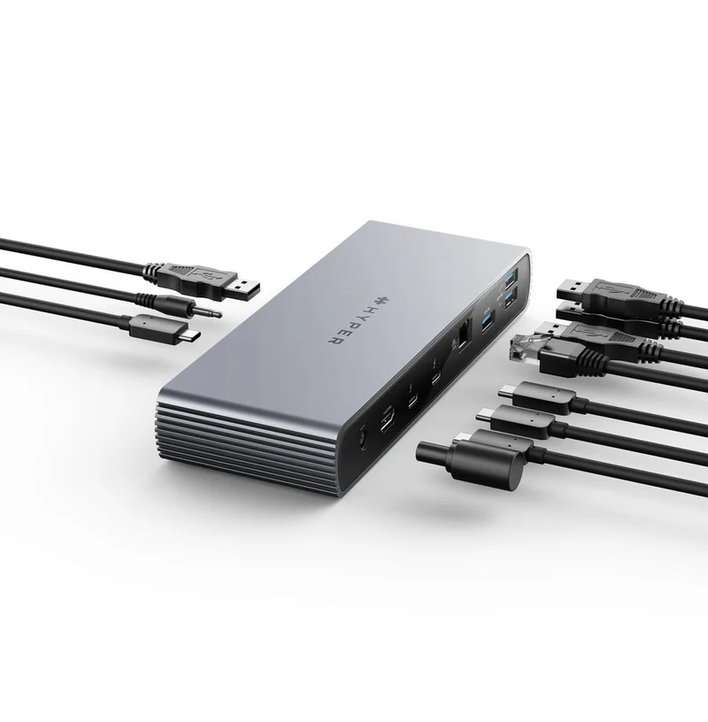 Station d'accueil HyperDrive Thunderbolt™ 4*