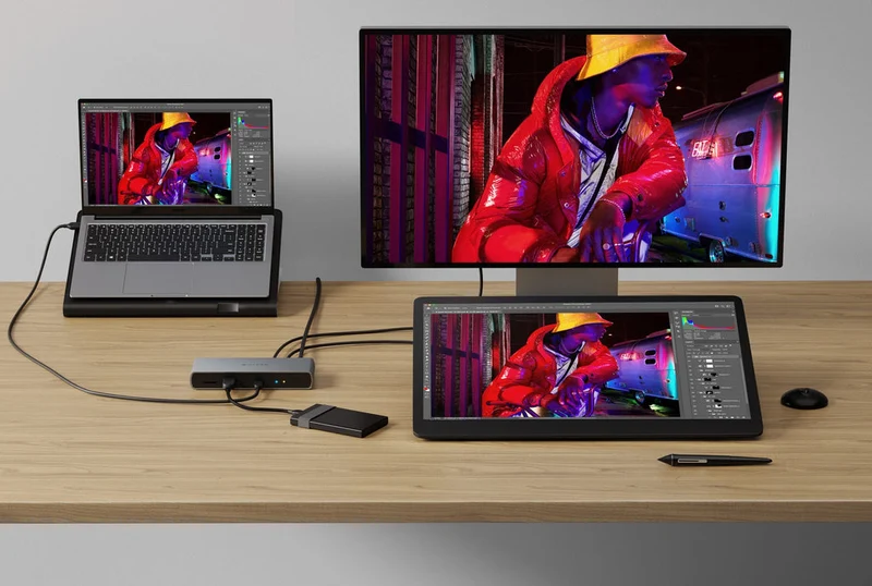 Station d'accueil HyperDrive Thunderbolt™ 4*