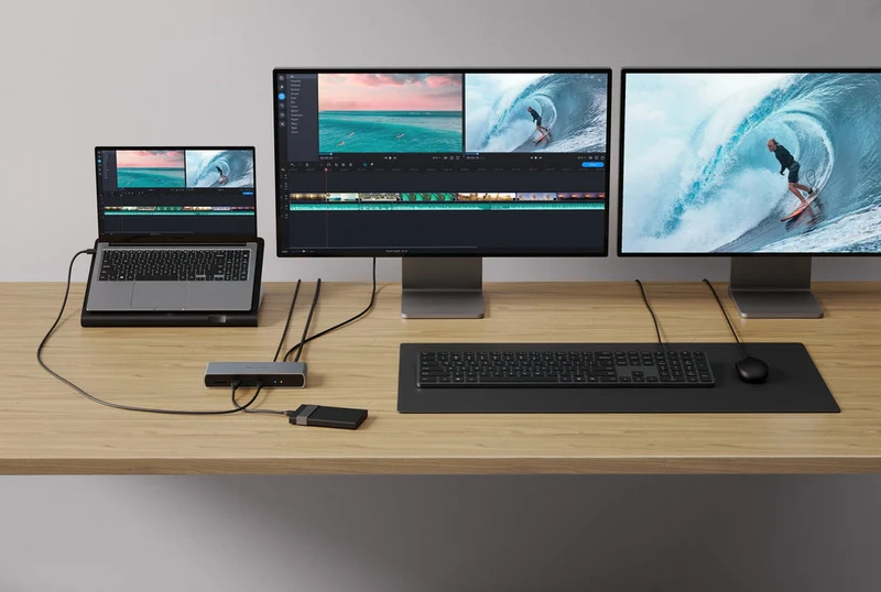 Station d'accueil HyperDrive Thunderbolt™ 4*