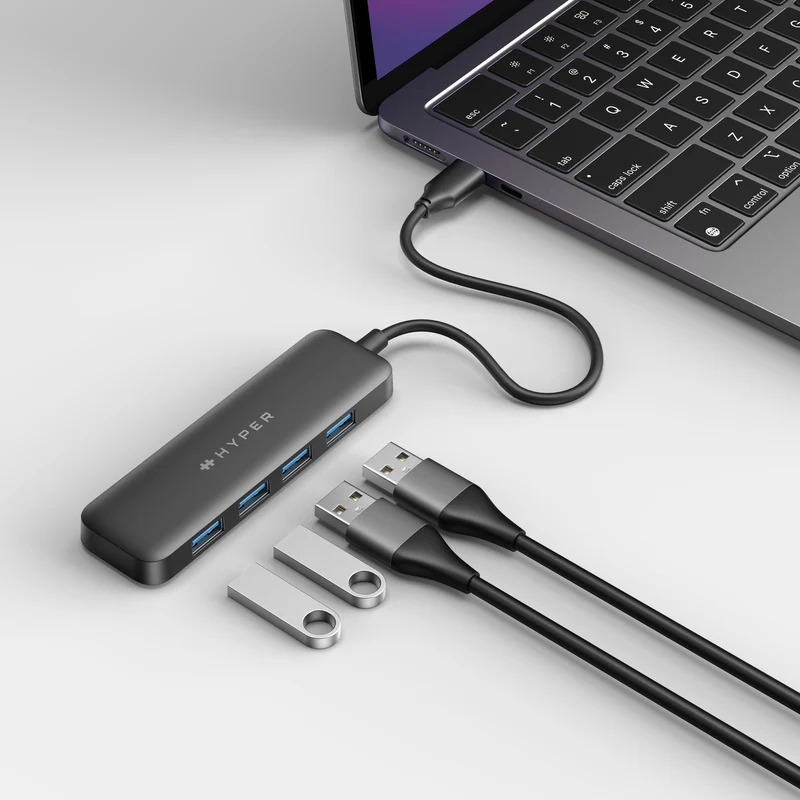 Hub HyperDrive Next 4 ports USB-A vers USB-C