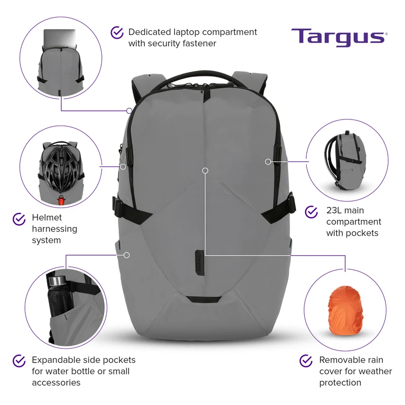 Sac à dos Terra EcoSmart® 15-16 pouces - Gris*
