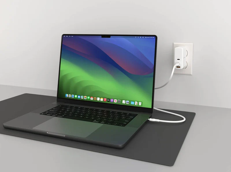 HyperJuice 240W Silicone USB-C to USB-C Cable (1M/3Ft) - Blanc