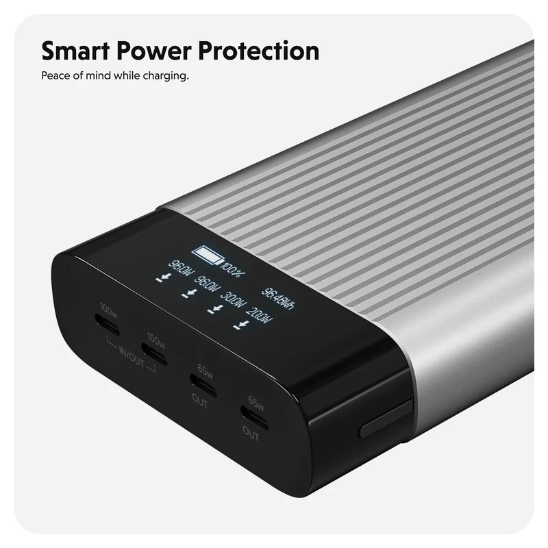 HyperJuice 245W USB-C Battery Pack (27000mAh/100Wh)