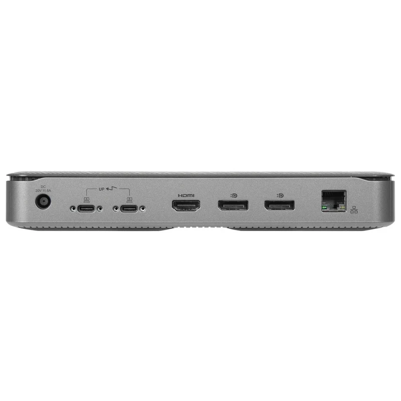 Station d'accueil KVM triple vidéo hybride USB-C® à double hôte avec double alimentation 100 W*
