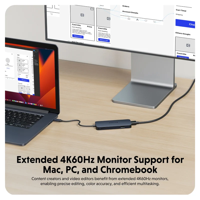 Hub USB-C à 8 ports HyperDrive Next*