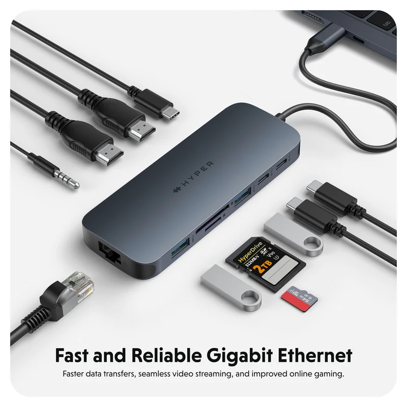 Hub USB-C à 11 ports HyperDrive Next