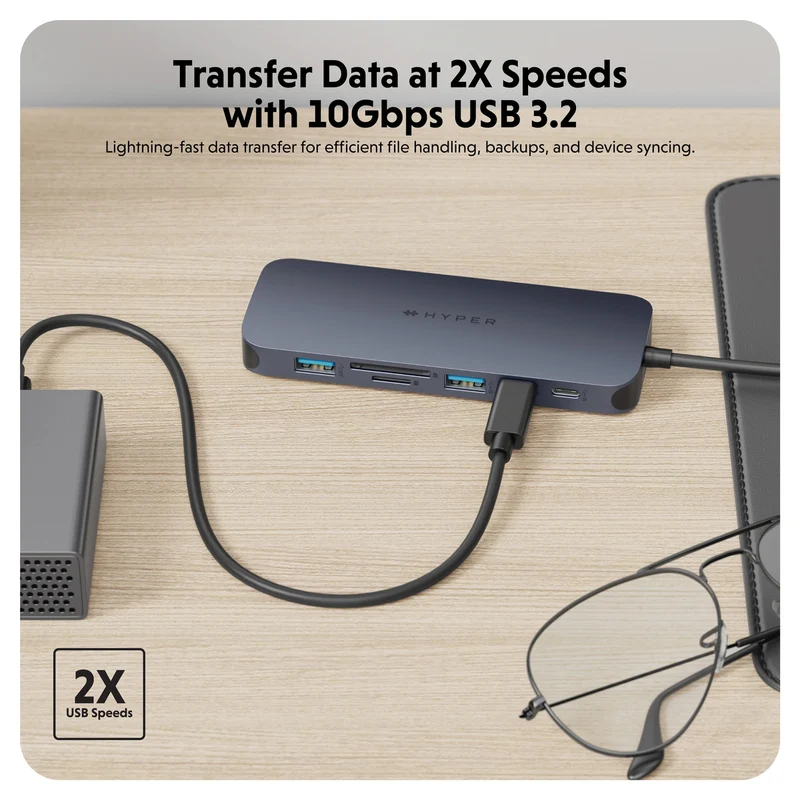 Hub USB-C à 11 ports HyperDrive Next