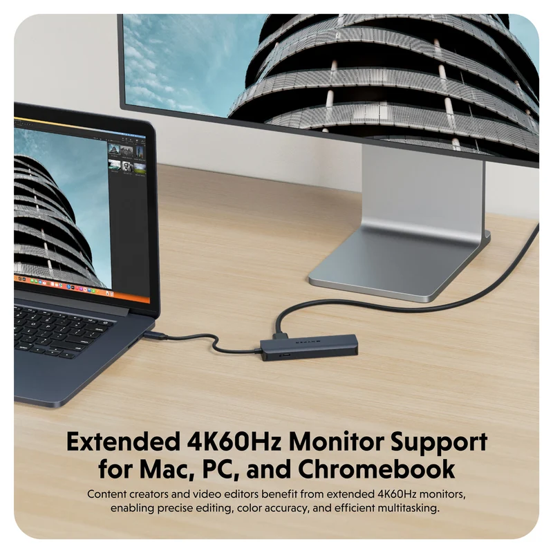 Hub USB-C à 6 ports HyperDrive Next