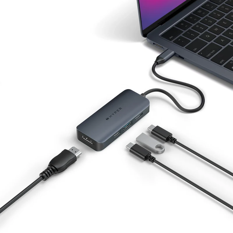 Hub USB-C à 4 ports HyperDrive Next