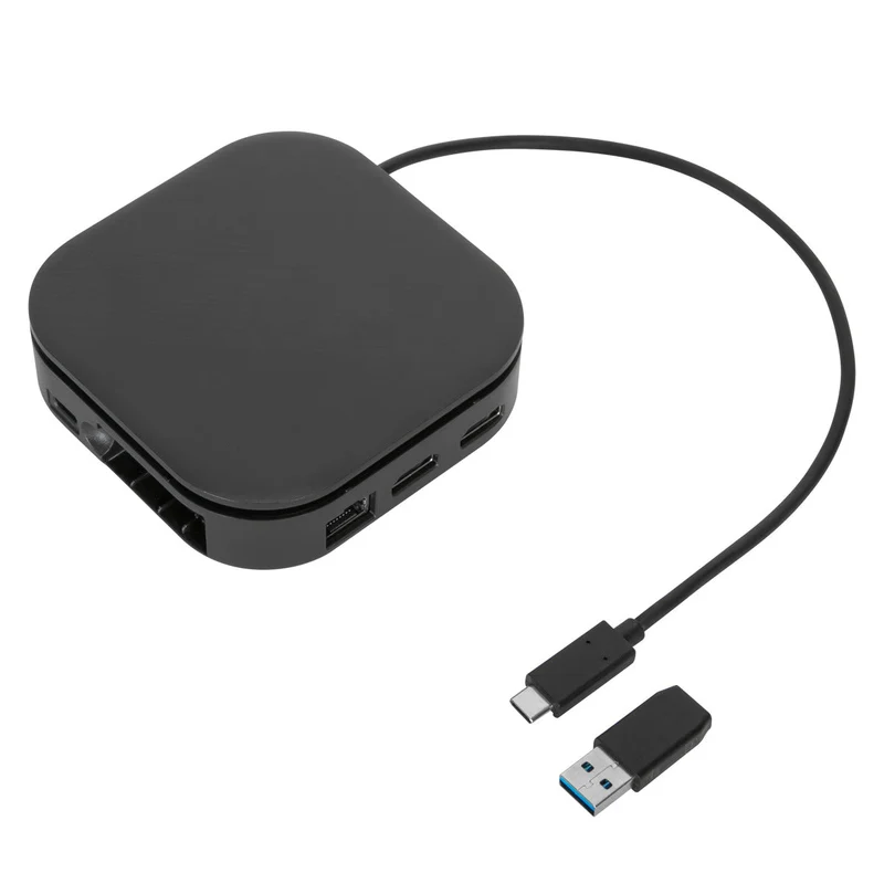 Station d'accueil universelle USB-C® à double port HD avec pass-through PD de 80 W*