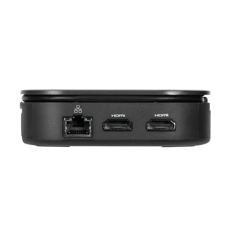 Station d'accueil universelle USB-C® à double port HD avec pass-through PD de 80 W*