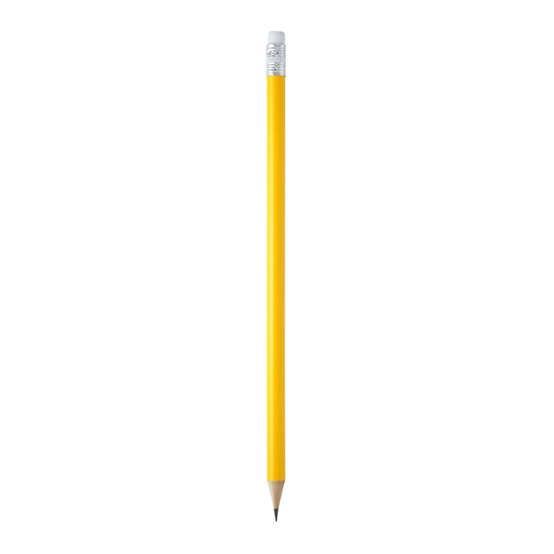 Crayon de Papier Bois avec Gomme - Idéal Dessin et Bureau