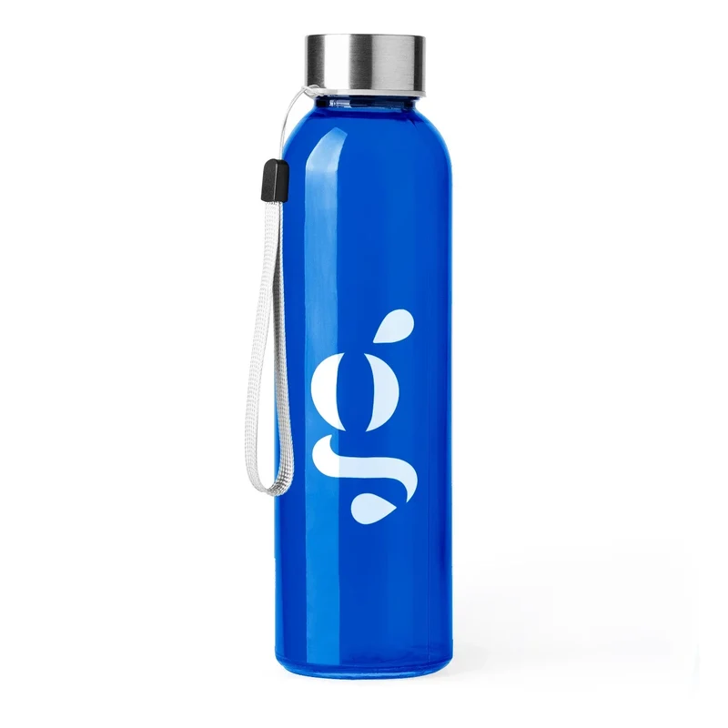 Gourde en Verre 500ml - Bouchon Inox et Sangle de Transport Intégrée