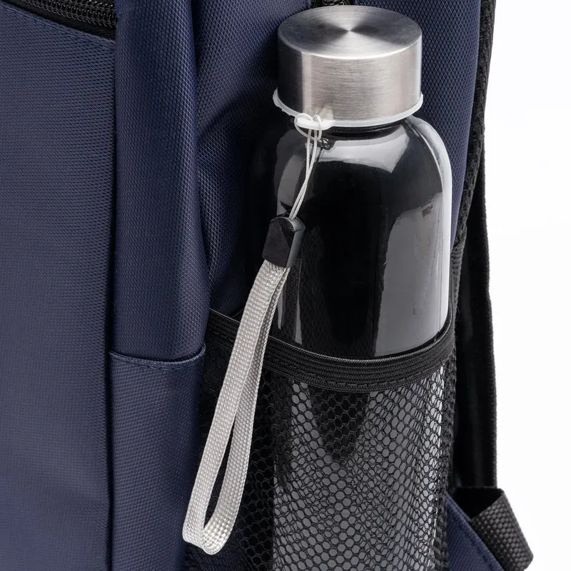 Gourde en Verre 500ml - Bouchon Inox et Sangle de Transport Intégrée