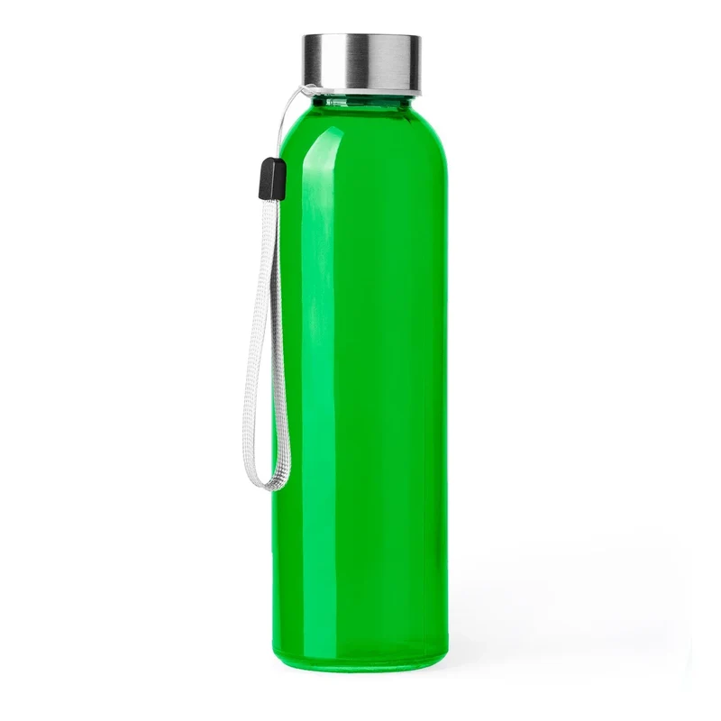 Gourde en Verre 500ml - Bouchon Inox et Sangle de Transport Intégrée