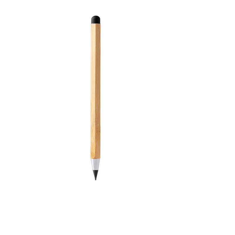 Crayon Infini en Bambou Multifonction - Mine graphite Éternelle
