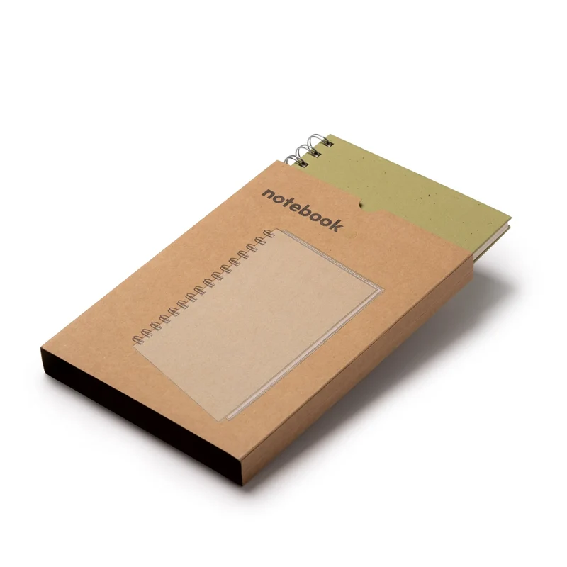 Carnet A5 en Cartons de Lait Recyclés - 70 Feuilles Éco-conçues
