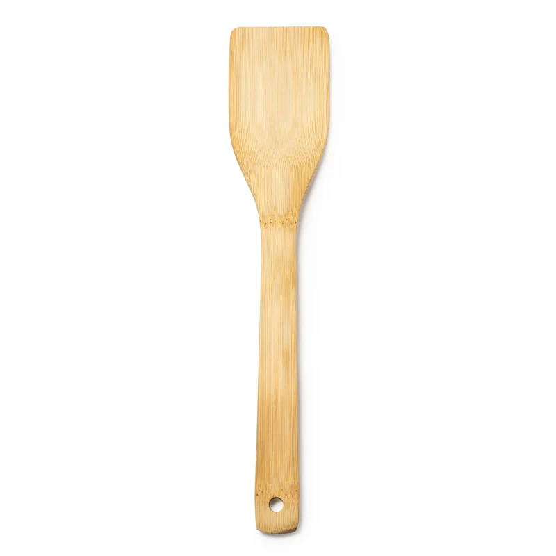Spatule de Cuisine en Bambou Naturel - Ustensile Durable