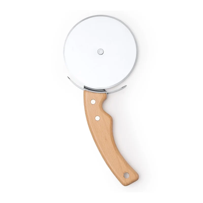 Roulette Coupe pizza - Lame Acier Inox et Poignée en Bois