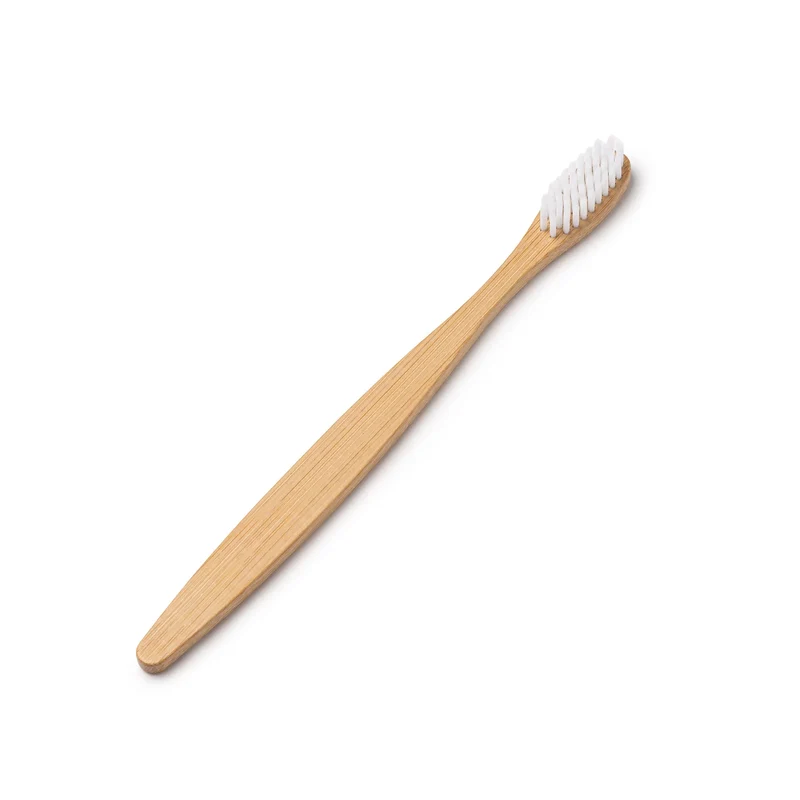 Brosse à Dents en Bambou Biodégradable - Poils Souples sans BPA