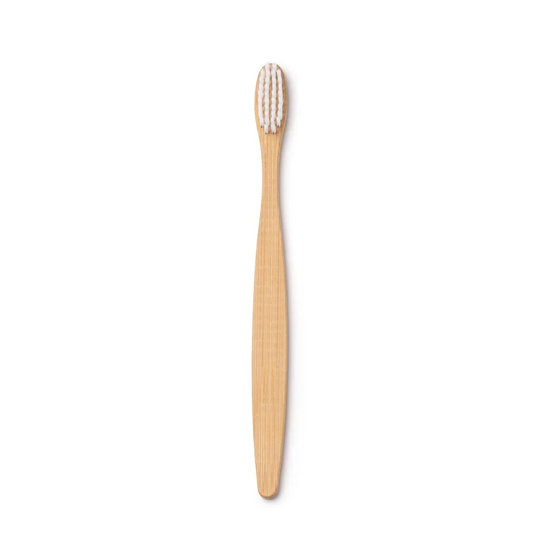 Brosse à Dents en Bambou Biodégradable - Poils Souples sans BPA