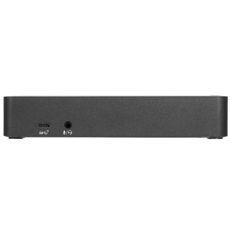 Station d'accueil USB-C universelle DV4K avec 100W Power Delivery et kit d'alimentation hôte hérité.