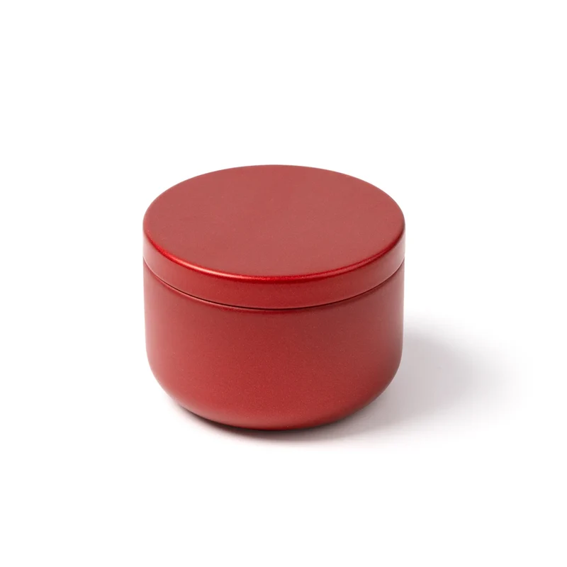 Bougie en Cire Végétale - Écrin Métal Mat Parfum Floral