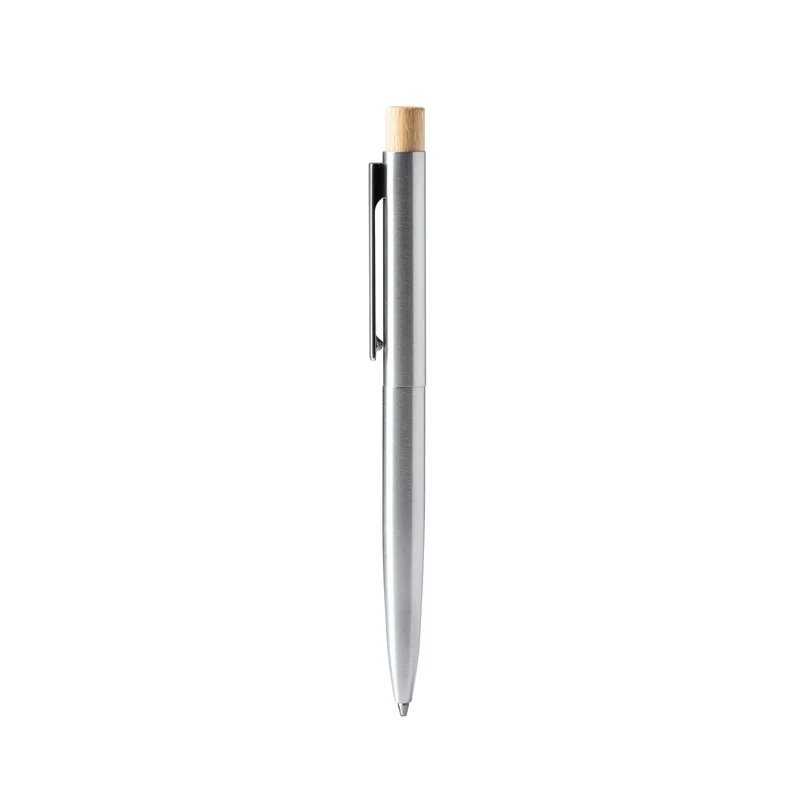 Stylo Bille Inox Recyclé et Bambou - Instrument d'Écriture Durable
