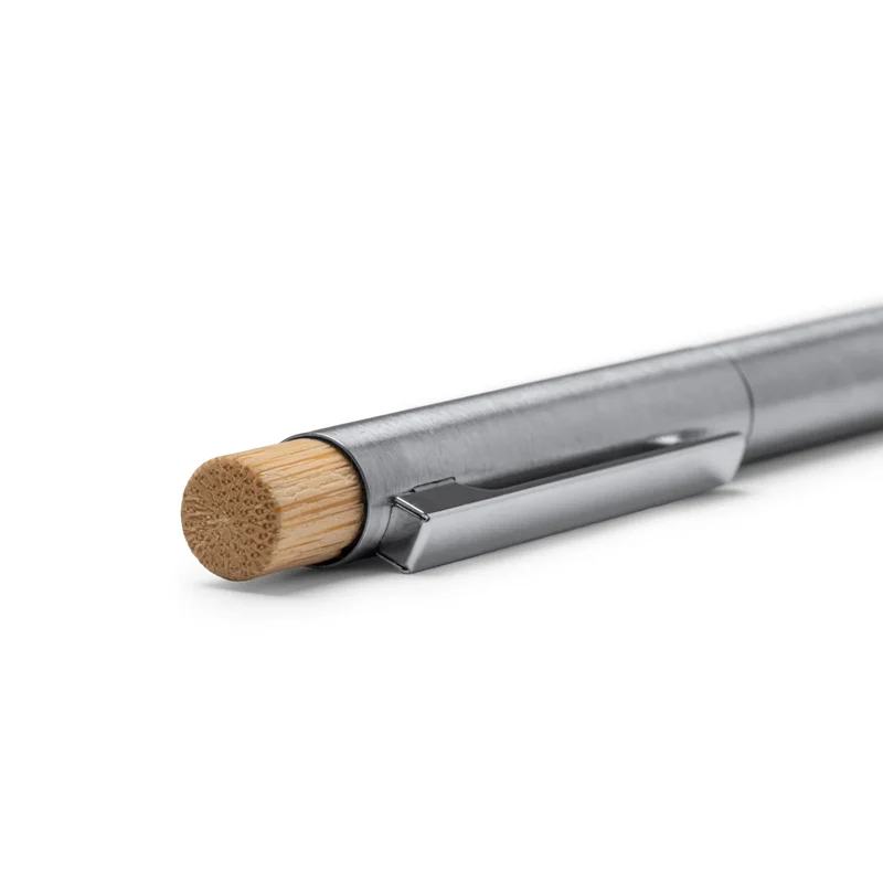Stylo Bille Inox Recyclé et Bambou - Instrument d'Écriture Durable