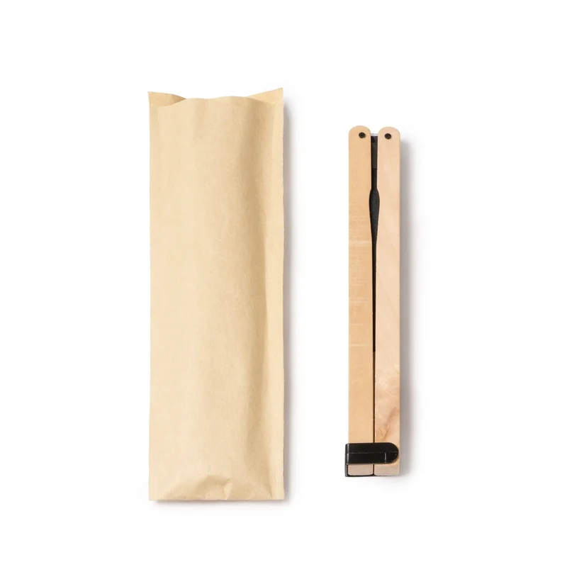 Éventail Paipai Traditionnel - Bois Naturel