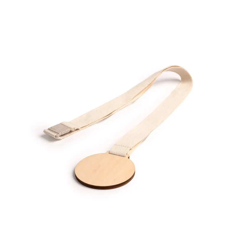 Médaille en Bambou Naturel - Récompense Éco-responsable