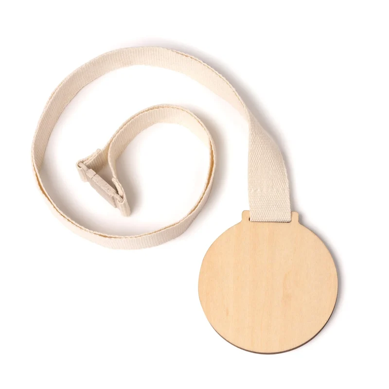 Médaille en Bambou Naturel - Récompense Éco-responsable