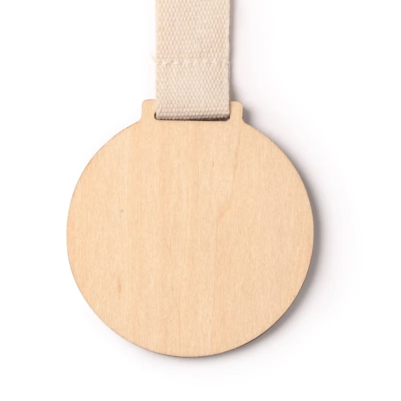 Médaille en Bambou Naturel - Récompense Éco-responsable