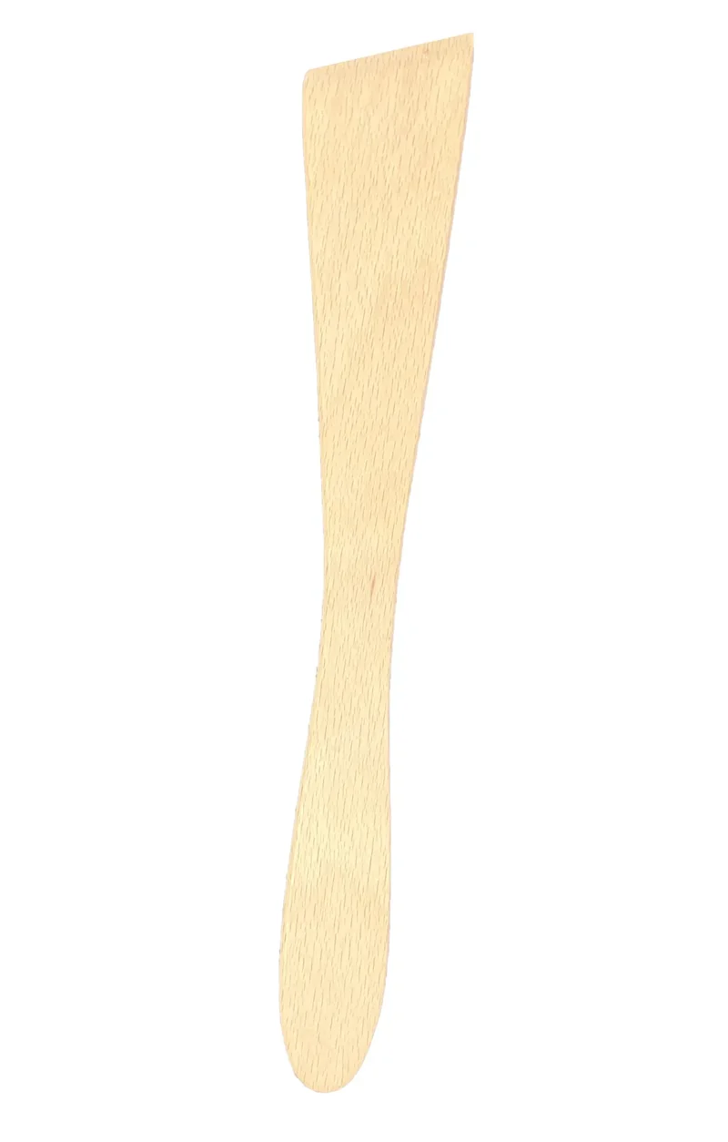 Spatule de Cuisine Biseautée 30 cm - Bois de hêtre