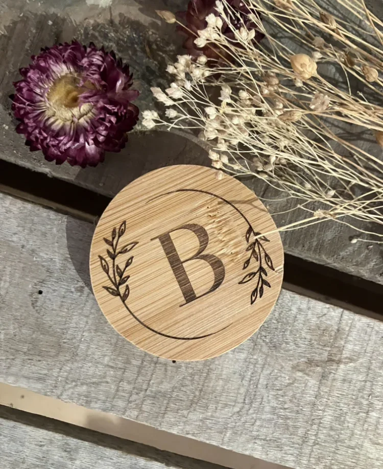 Ouvre-bouteille en Bambou Naturel - Décapsuleur Aimanté