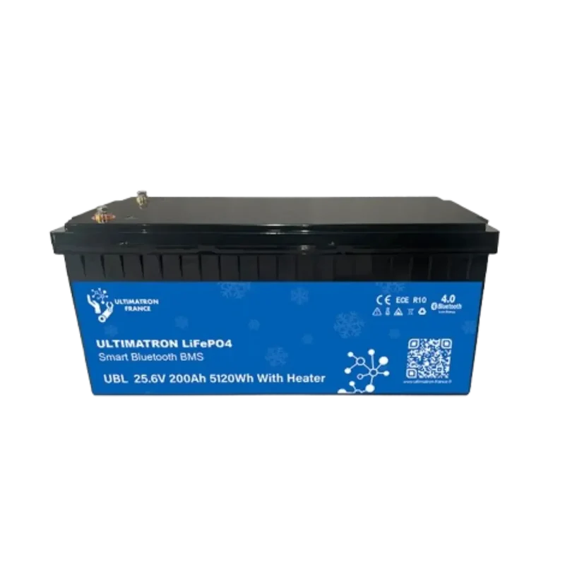 Batterie connectée Lithium LiFePO4 24V 200Ah avec chauffage, série UBL