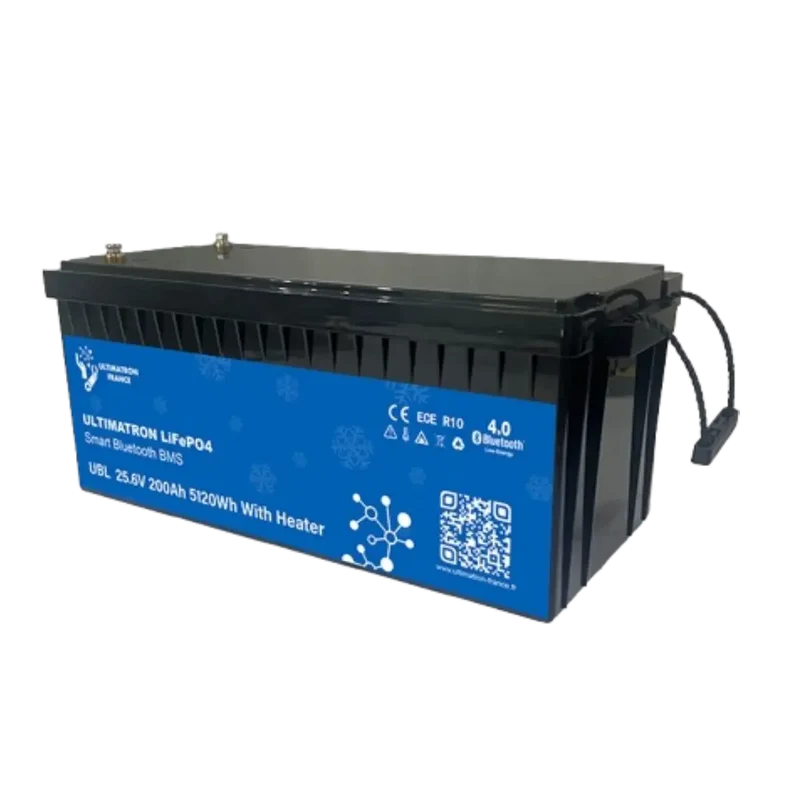 Batterie connectée Lithium LiFePO4 24V 200Ah avec chauffage, série UBL