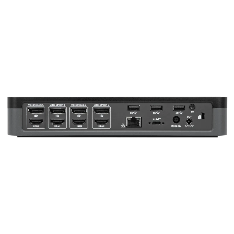 Station d'accueil universelle USB-C Quad 4K UHD (QV4K) avec 100W Power Delivery (DOCK570)