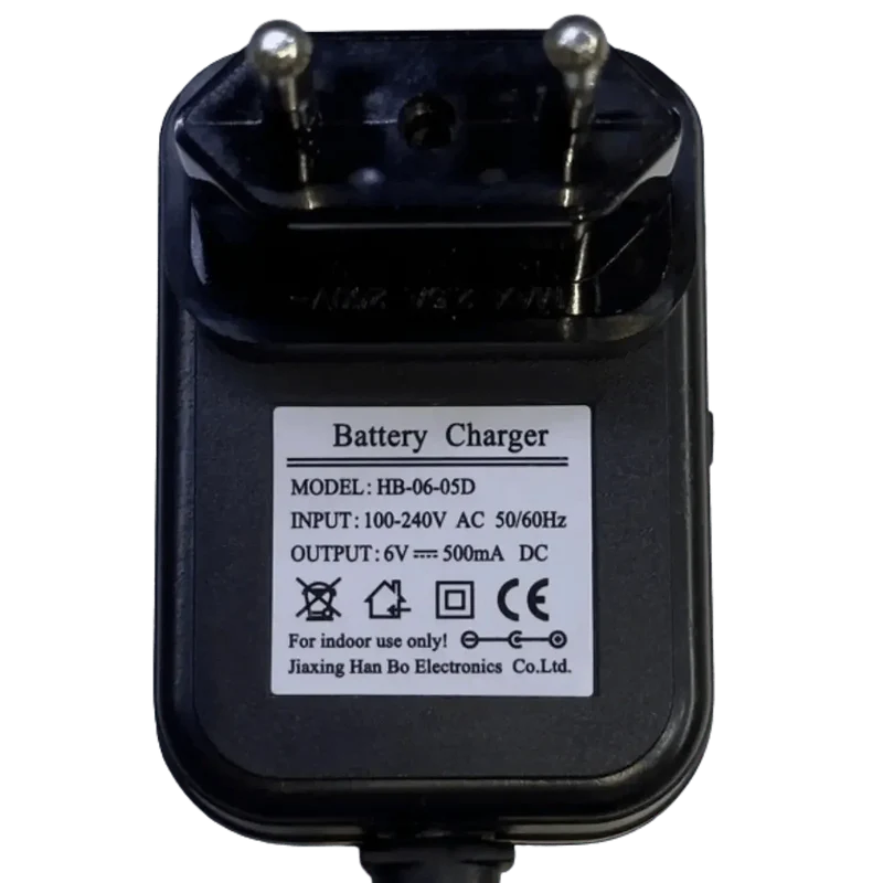 Chargeur secteur 6V 1000mA