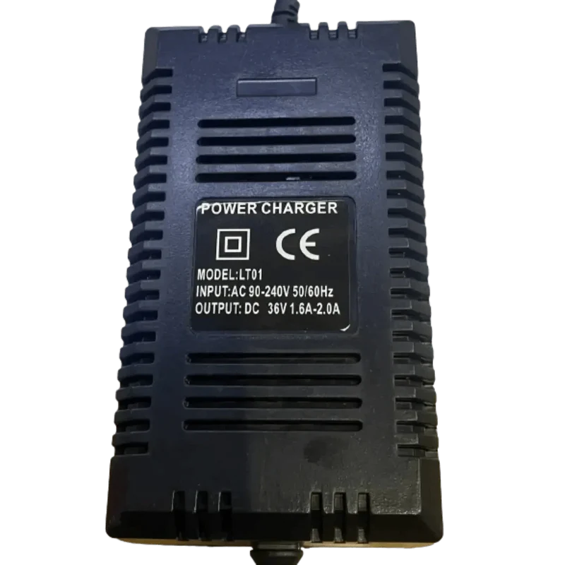 Chargeur 36V 2A écrou 3P pour batteries au plomb