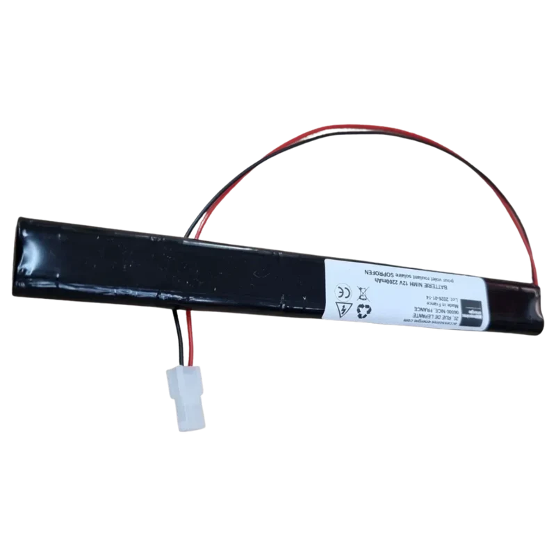Batterie NiMH 12V 2200mAh volet roulant solaire TOIROL UNAFERM réf 711 compatible