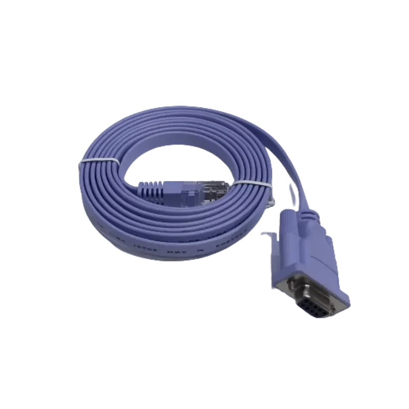 Câble console RJ45 vers DB9 pour routeur Cisco
