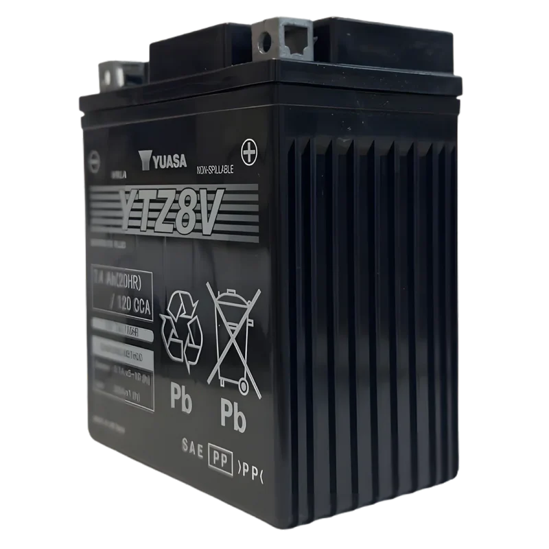 Batterie Moto YUASA YTZ8-V 12V AGM – Sans Entretien Prête à l'Emploi