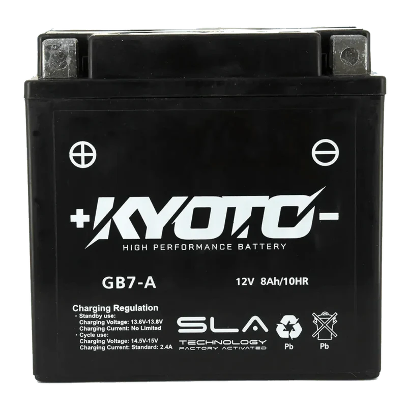 Batterie Moto KYOTO GB7-A 12V 8Ah SLA AGM