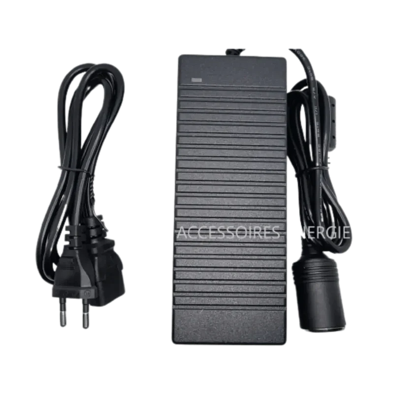 Alimentation 220v AC/DC 12v 10A Allume Cigare